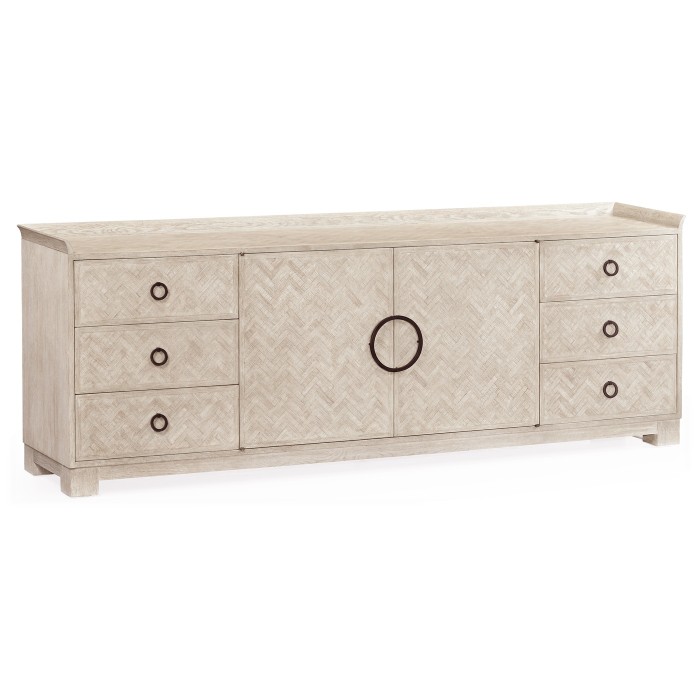 Ferdinand Cloudy Oak Buffet with Center Doors