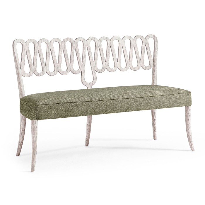 Ampney Seapearl Oak Two Seat Bench