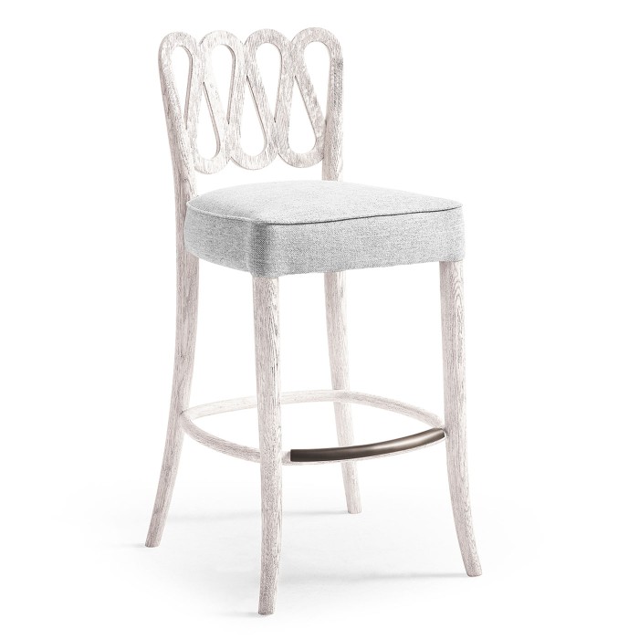 Ampney Seapearl Oak Bar Stool