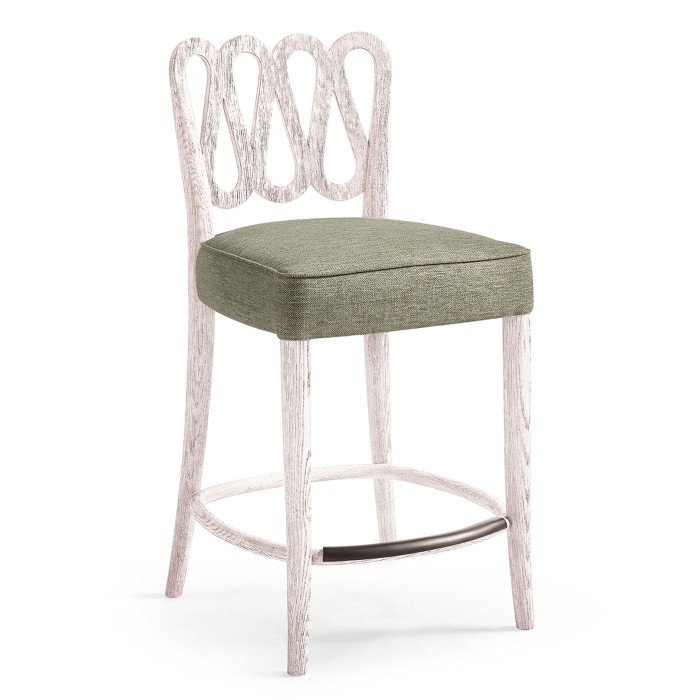 Ampney Seapearl Oak Counter Stool