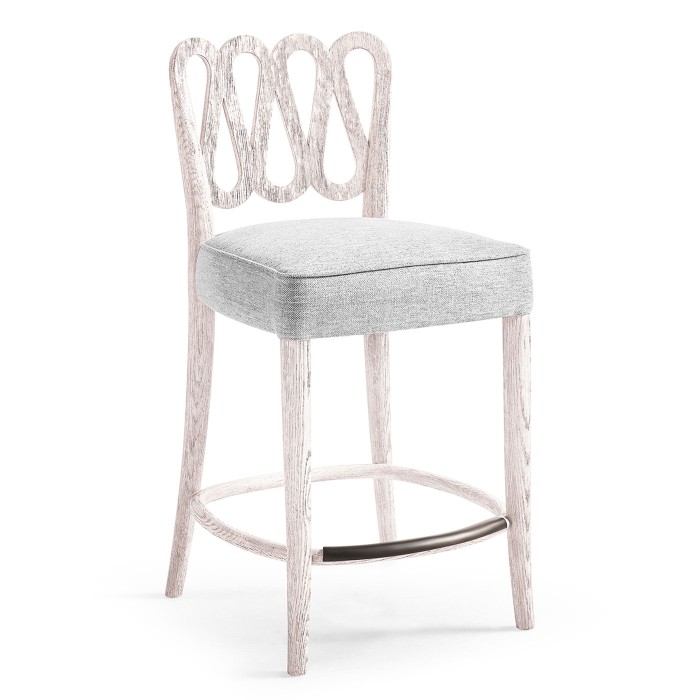 Ampney Seapearl Oak Counter Stool