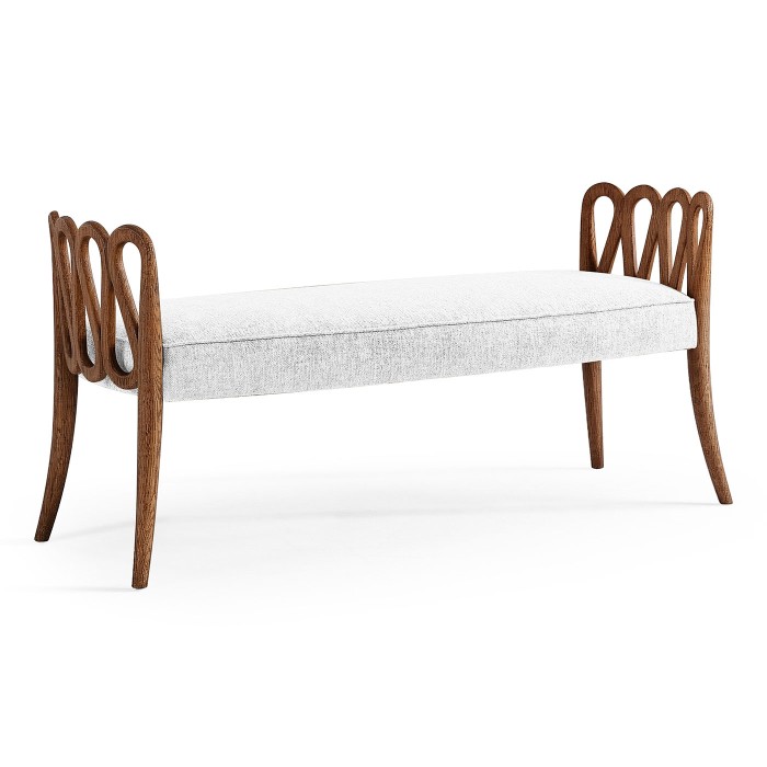 Ampney Toasted Oak Bench