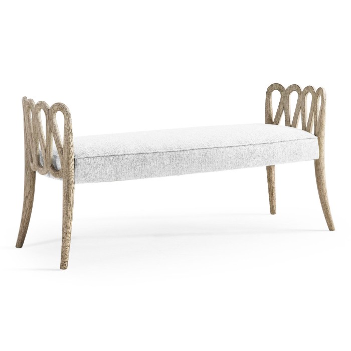 Ampney Grey Oak Bench