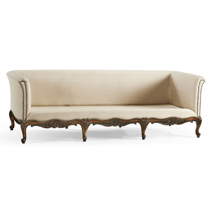Louis XV French Walnut Sofa