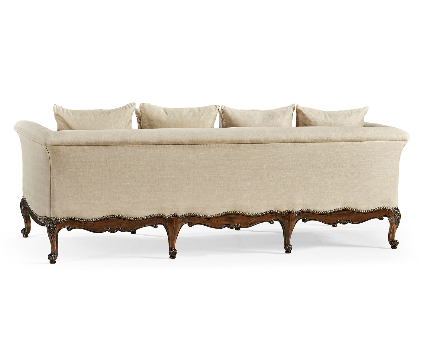 Louis XV French Walnut Sofa