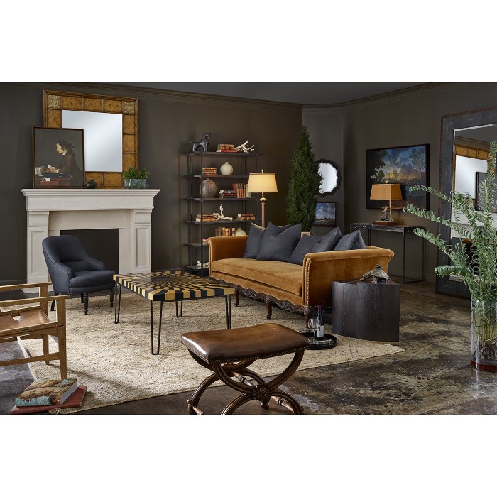 Louis XV French Walnut Sofa