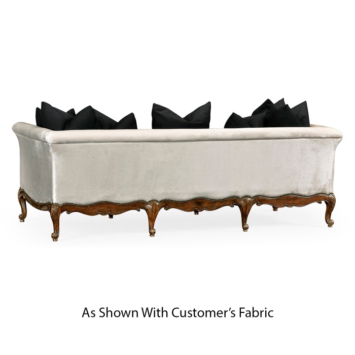 Louis XV French Walnut Sofa