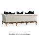 Louis XV French Walnut Sofa