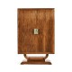 Art Deco Imperial Mahogany Salon Cabinet