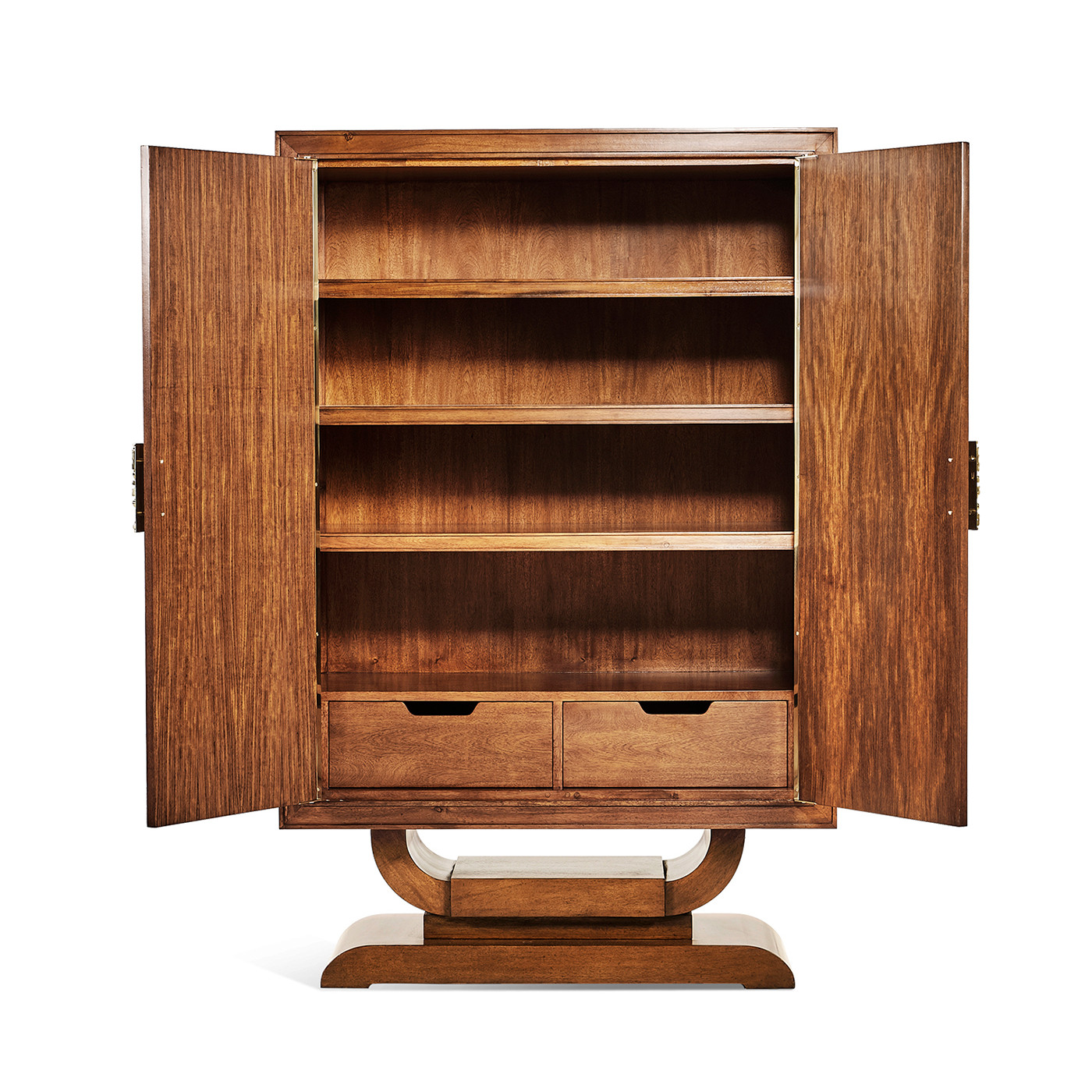 Art Deco Imperial Mahogany Salon Cabinet