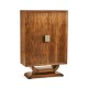 Art Deco Imperial Mahogany Salon Cabinet