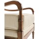 Biedermeier Medium Mahogany Lounge Chair