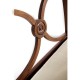Biedermeier Medium Mahogany Lounge Chair
