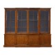 Large George III Imperial Mahogany Bookcase Cabinet