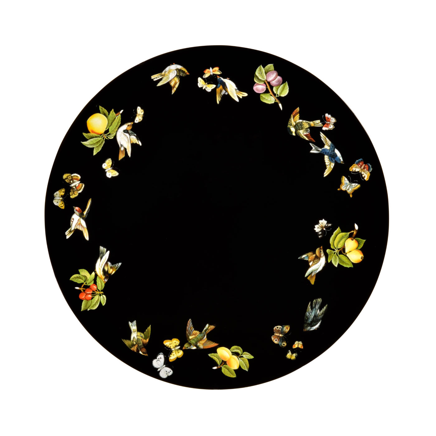 Biedermeier Black Cigarette Table