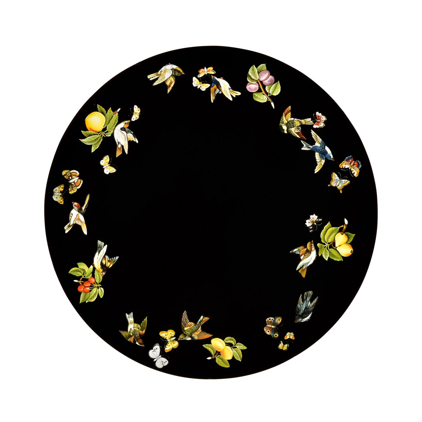 Biedermeier Black Cigarette Table