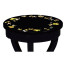 Biedermeier Black Cigarette Table