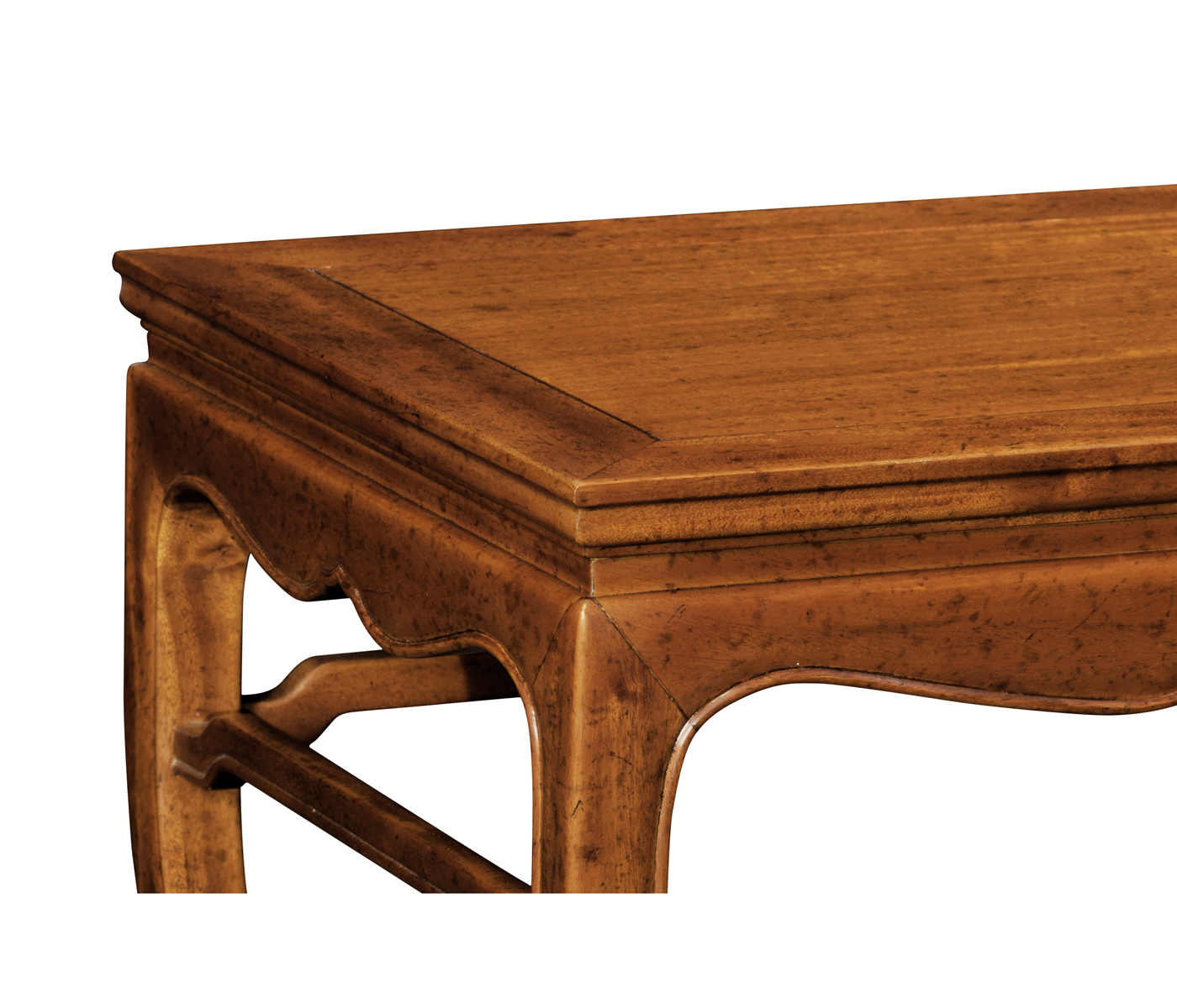 Imperial Mahogany Cabriole Leg Chinese End Table