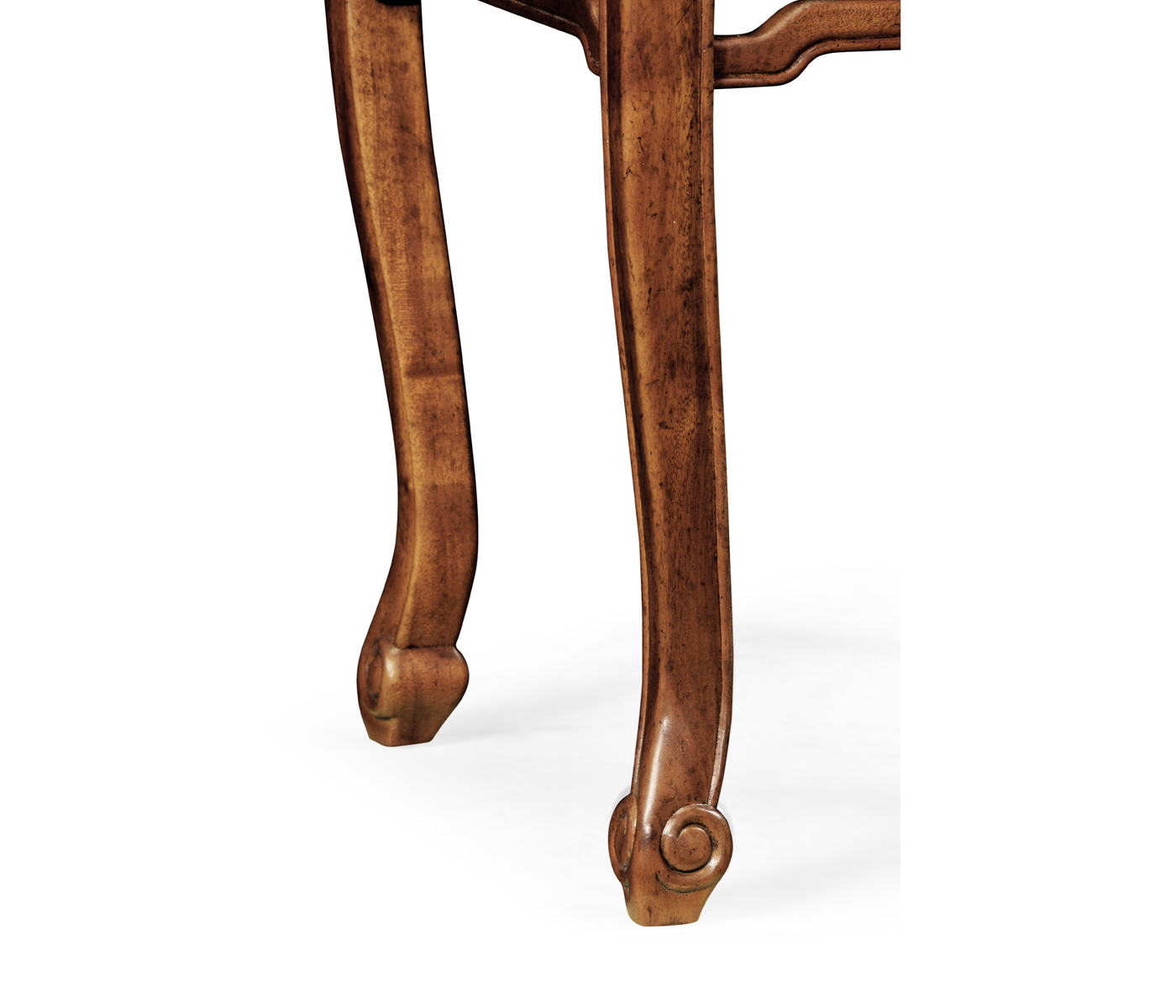 Imperial Mahogany Cabriole Leg Chinese End Table