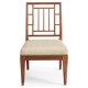 Low Chauffeuse Imperial Mahogany Chair