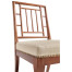 Low Chauffeuse Imperial Mahogany Chair