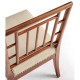 Low Chauffeuse Imperial Mahogany Chair