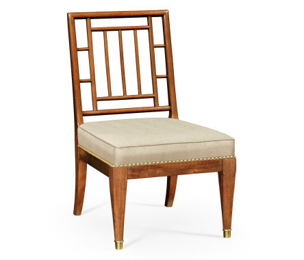 Low Chauffeuse Imperial Mahogany Chair