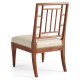 Low Chauffeuse Imperial Mahogany Chair