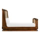 Moderne High Lustre Santos Rosewood Cali King Bed