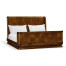 Moderne High Lustre Santos Rosewood Cali King Bed