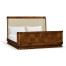 Moderne High Lustre Santos Rosewood UK King Bed