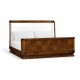 Moderne High Lustre Santos Rosewood UK King Bed