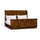 Moderne High Lustre Santos Rosewood UK King Bed