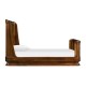 Moderne High Lustre Santos Rosewood UK Queen Bed