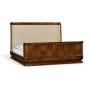Moderne High Lustre Santos Rosewood US King Bed