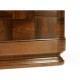 Moderne High Lustre Santos Rosewood US Queen Bed
