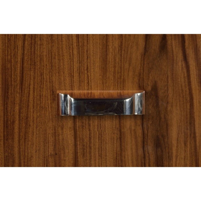Moderne High Lustre Santos Rosewood Chests of Eight Drawers