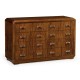 Moderne High Lustre Santos Rosewood Chests of Eight Drawers