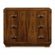 Moderne High Lustre Santos Rosewood Bedside Chest