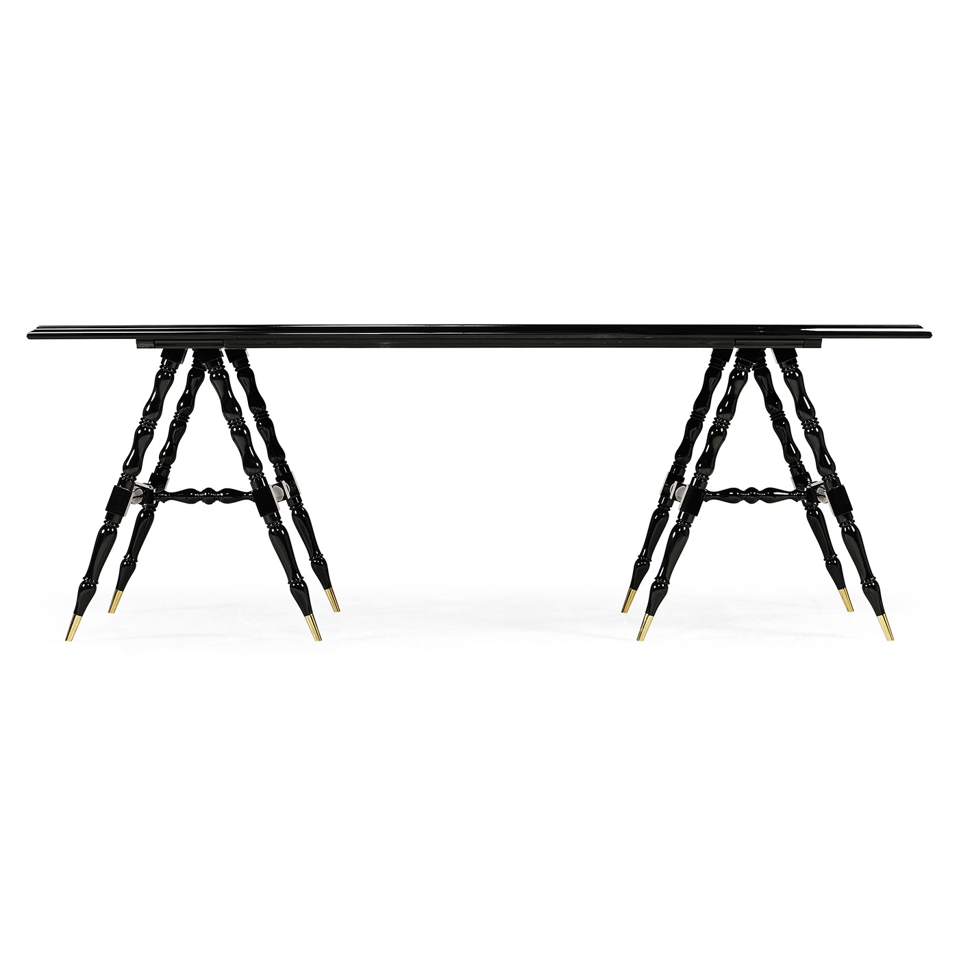 Louis Philippe Jet Black Desk