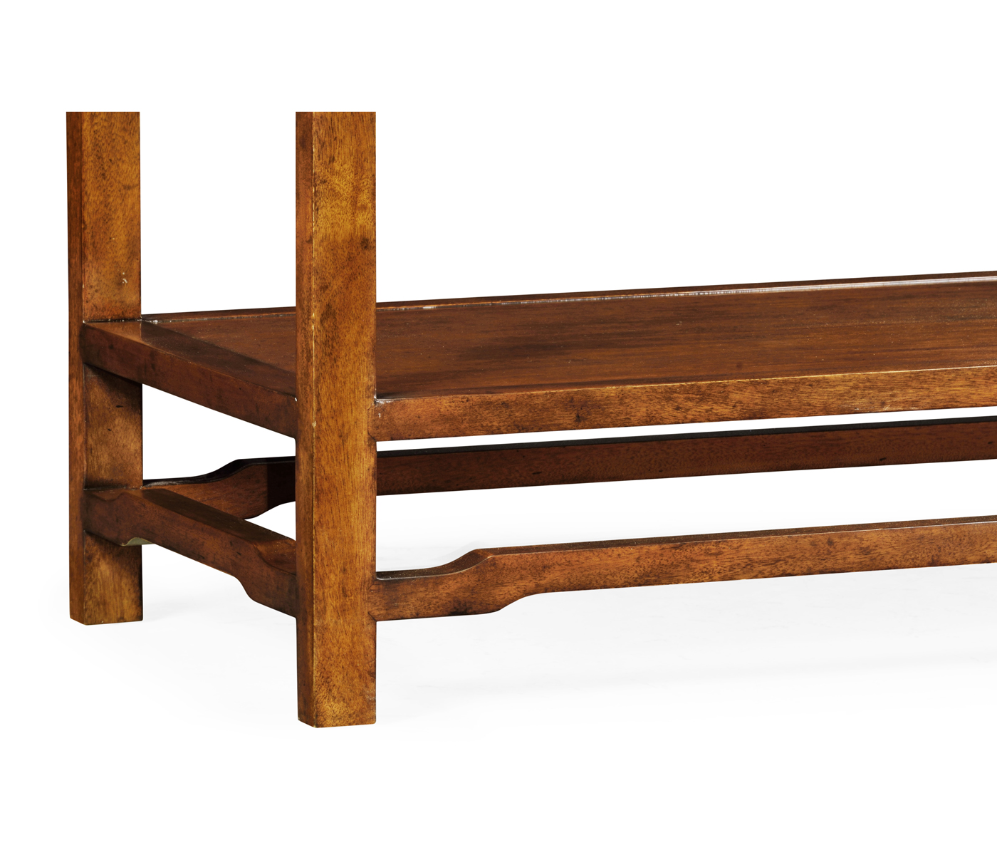 Ming Imperial Mahogany Three-Tiered Etagere with Drawers