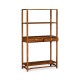 Ming Imperial Mahogany Three-Tiered Etagere with Drawers