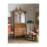 Pyramidal Lattice French Walnut Lectern