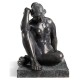 Art Deco Nude Female Left Sculpture
