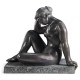 Art Deco Nude Female Left Sculpture