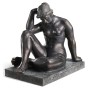 Art Deco Nude Female Left Sculpture