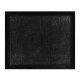 Rectangular Ming Ebonized Coffee Table with Ebonized Rattan Top
