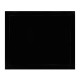 Rectangular Ming Ebonized Coffee Table with Black Glass Top
