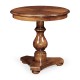 Biedermeier Walnut Pedestal End Table