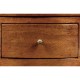 Biedermeier Imperial Mahogany Drum Table with Small Drawer
